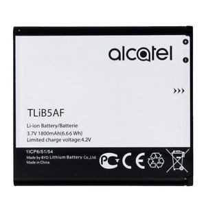 Akku Alcatel TLiB5AF modeemi One Touch/Pop C5/OT5036/OT5036D/OT5036/OT5036D/S800/S710:lle, 1800mAh