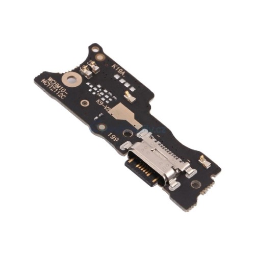 Charging Port Compatible With Xiaomi Redmi 10  / Redmi 10 (2022) with Flex / Plata OEM