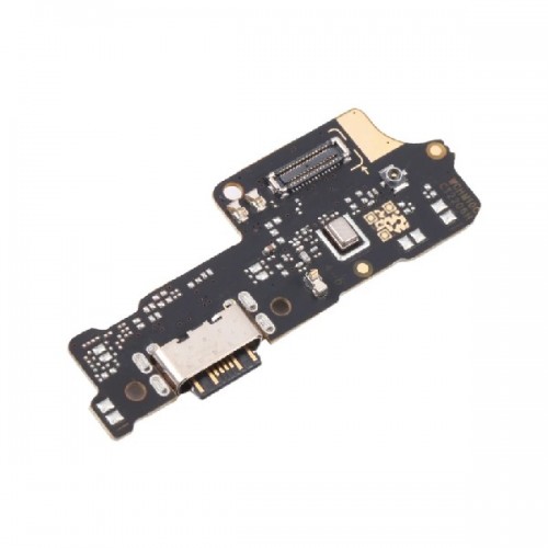 Charging Port Compatible With Xiaomi Poco C40 with Flex / Plata OEM
