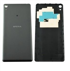 Takakansi Sony F3111/F3112 Xperia XA musta (Graphite Black) alkuperäinen (käytetty Grade B)