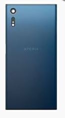 Back cover for Sony F8331/F8332 Xperia XZ blue original (used Grade B)