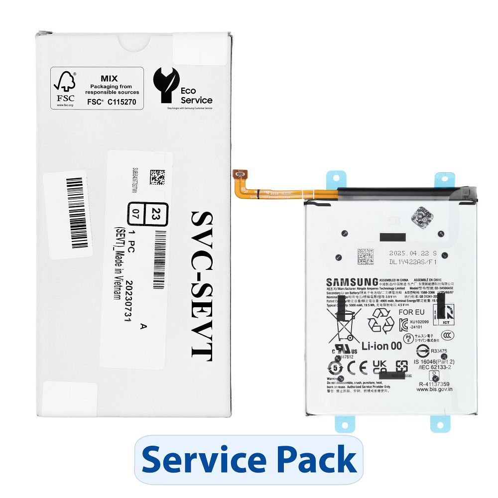 ServicePack Akku EB-BA566ASE SAMSUNG A36 5G A366B GH82-36843A
