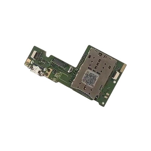 Charging Port Compatible With Lenovo Tab M10 HD / TB-X505 / with Flex / Plata OEM