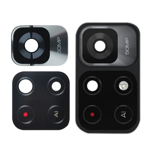 Takakameran linssi yhteensopiva Xiaomi Poco M4 Pro 5G takakameran linssi (2 kpl)
