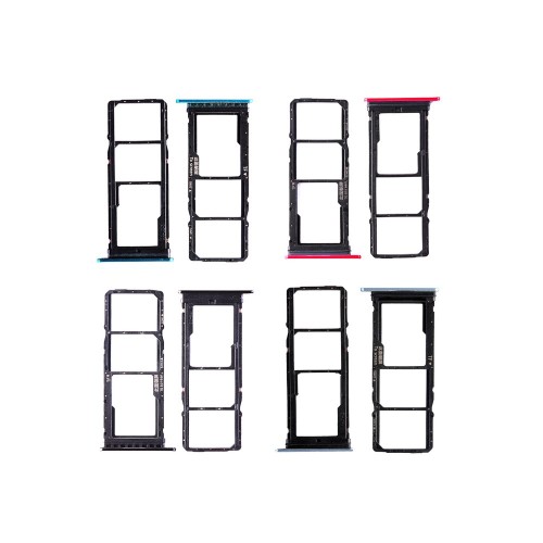 SIM-korttipidike, yhteensopiva Huawei P40 Lite E:lle, Midnight Black