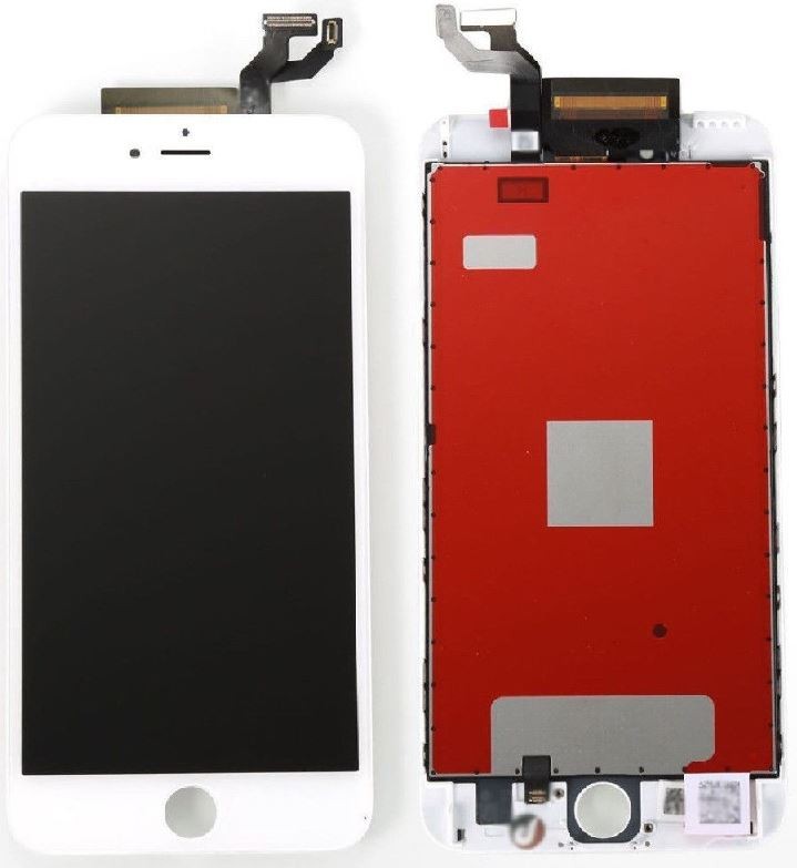 LCD-näyttö iPhone 6S kosketusnäytöllä valkoinen Premium