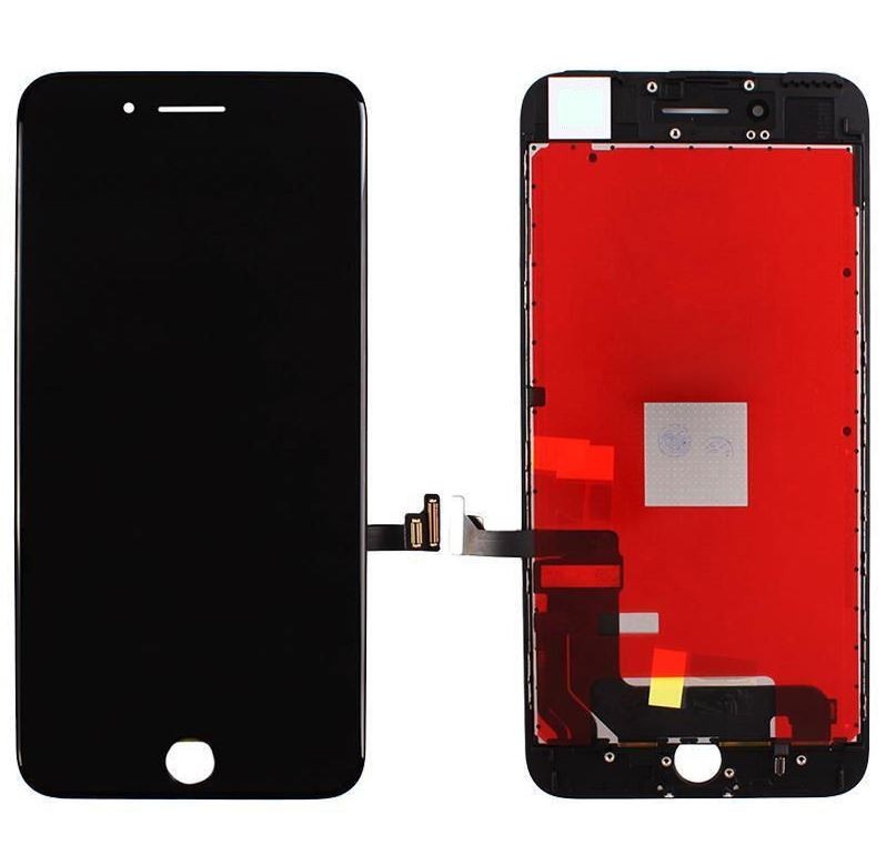 LCD-näyttö iPhone 7 Plus kosketusnäytöllä musta Premium