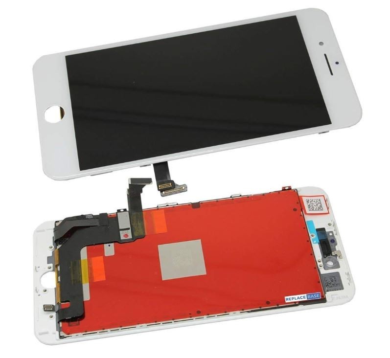 LCD-näyttö iPhone 8 Plus kosketusnäytöllä valkoinen Premium
