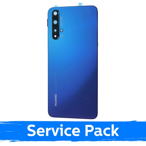Takakansi yhteensopiva Huawei Nova 5T / Honor 20 / sininen / (Service Pack)