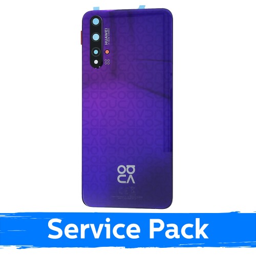 Takakansi yhteensopiva Huawei Nova 5T / Honor 20 / violetti / (Service Pack)