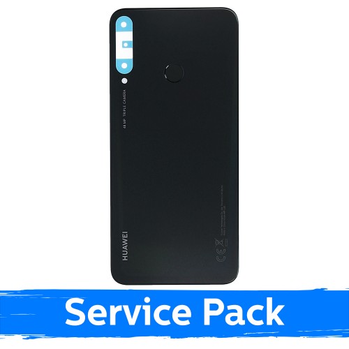Takakansi yhteensopiva Huawei P40 Lite E / Midnight Black / (Service Pack)