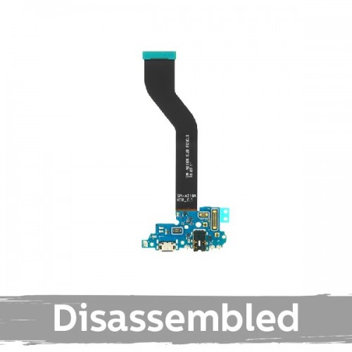 Charging Port Compatible With Samsung A516 A51 5G with Flex / Plata (Disassembled)