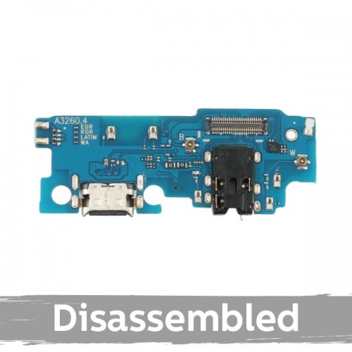 Charging Port Compatible With Samsung A326 A32 5G with Flex / Plata (Disassembled)