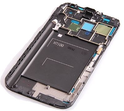 Frame for LCD screen Samsung N7100 Note 2 ORG