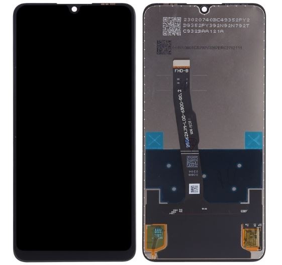 LCD-näyttö Huawei P30 Lite kosketusnäytöllä musta ORG