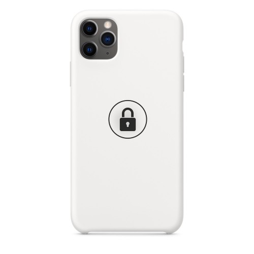 Phone Case "Silicone Case" for iPhone 11 Pro / Ivory white / in package