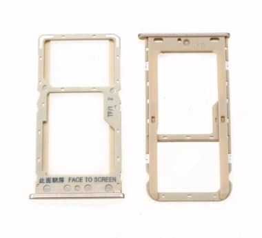SIM card holder Xiaomi Redmi 6/6A (2pcs ) Gold ORG