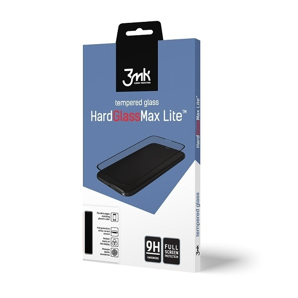 3MK Hard Glass Max Lite musta Samsung Galaxy A10:lle