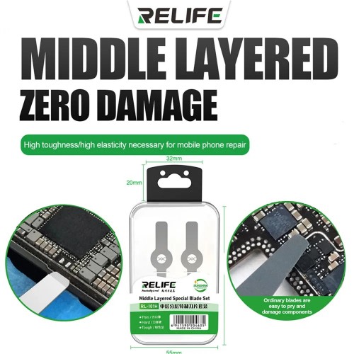"Relife" RL-101H Layered Special IC/CPU Blade Set