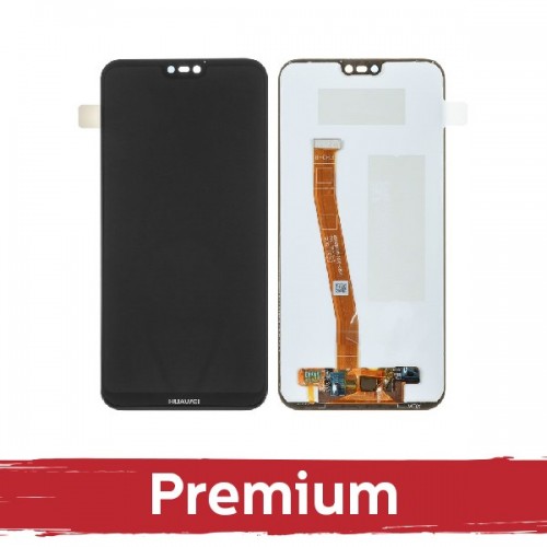 LCD Display Compatible With Huawei P20 Lite / Nova 3E Black OEM
