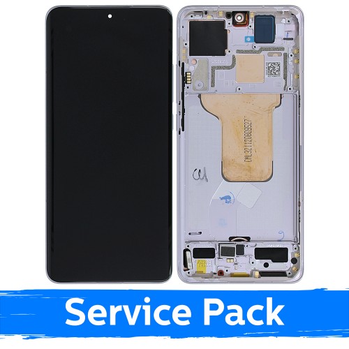 LCD Display Compatible With Xiaomi 12 (12S / 12X) With Frame / Purple / (Service Pack)