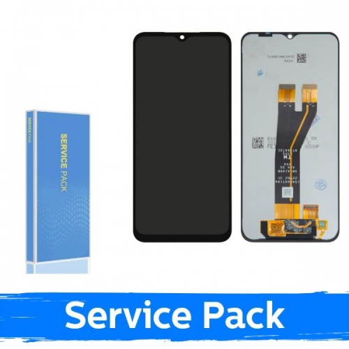 LCD Display Compatible With Samsung A146B A14 5G / A145F A14 4G Black (Service Pack / Aftermarket)(NF version)