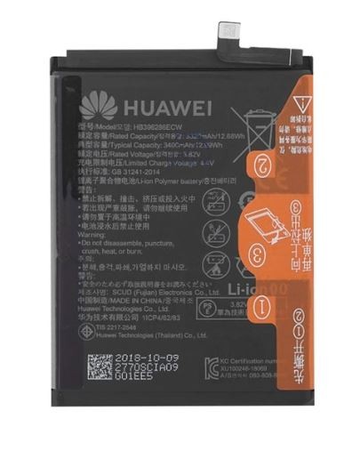 Alkuperäinen akku Huawei P Smart 2019/Honor 10 Lite 3400mAh HB396286ECW