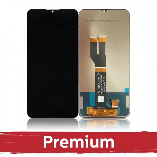 LCD-näyttö yhteensopiva Nokia C21 Plus musta OEM