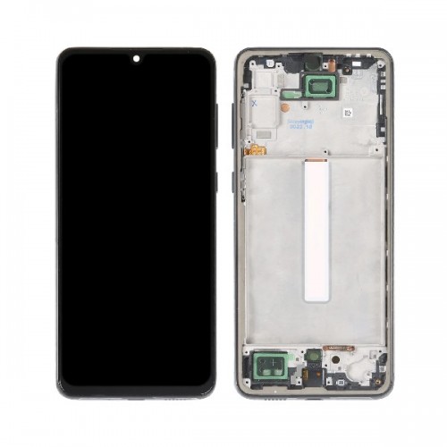 LCD Display Compatible With Samsung A336 A33 5G with Frame / Black / HQ
