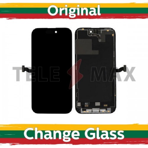 LCD Display Compatible With iPhone 14 Pro Black (Renewed: Telemax)