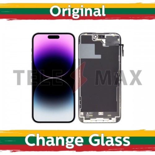 LCD Display Compatible With iPhone 14 Pro Max Black (Renewed: Telemax)
