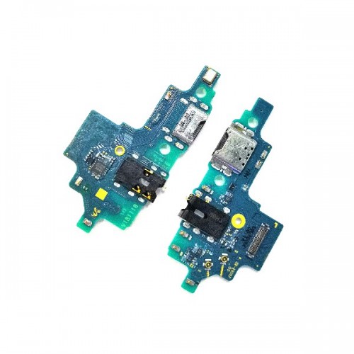 Charging Port Compatible With Samsung A920 2018 A9 with Flex / Plata OEM