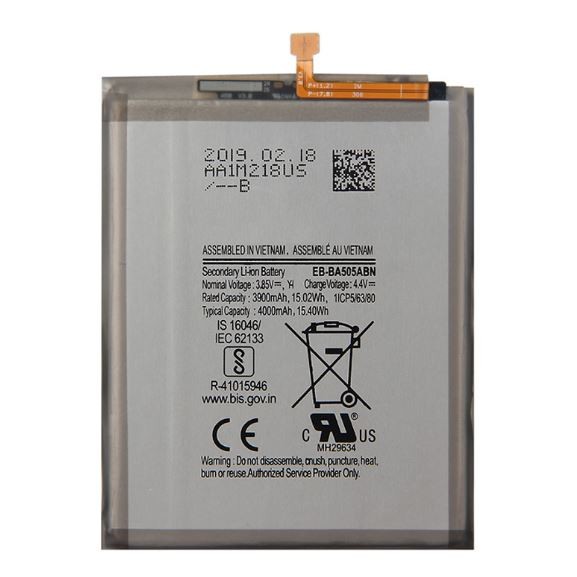 Alkuperäinen akku Samsung A505 A50 2019/A305 A30 2019 4000mAh EB-BA505ABU