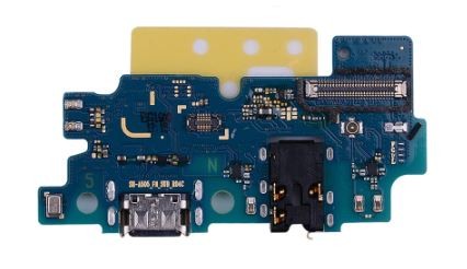 Flex Samsung A505 A50 2019 liittimelle, mikrofonille, kuulokepistokkeelle alkuperäinen (service pack)