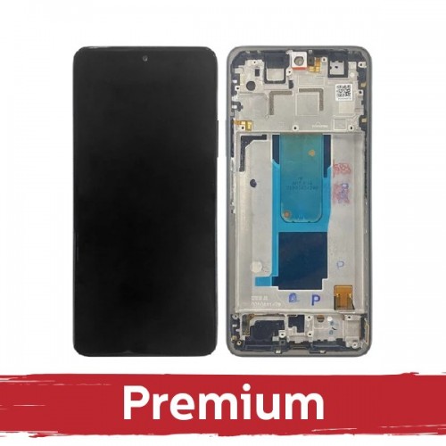 LCD-näyttö yhteensopiva Xiaomi Redmi Note 11 Pro+ 5G (11 Pro Plus 5G) kehyksellä / Timeless Purple / OEM