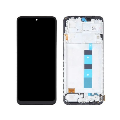 LCD-näyttö yhteensopiva Xiaomi Redmi Note 12 4G musta kehyksellä / HQ