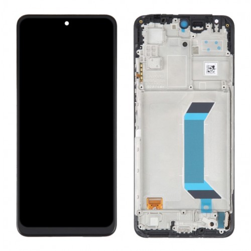 LCD-näyttö yhteensopiva Xiaomi Redmi Note 12 5G / Poco X5 5G musta kehyksellä HQ
