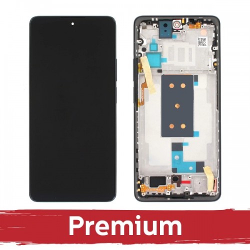 LCD-näyttö Xiaomi 11T Pro / 11T (Poco F4 GT) kehyksellä / Moonlight White / OEM
