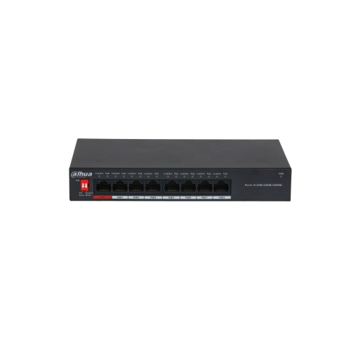 Dahua PFS3008-8GT-96 8-port unmanaged Gigabit PoE switch, 96 W