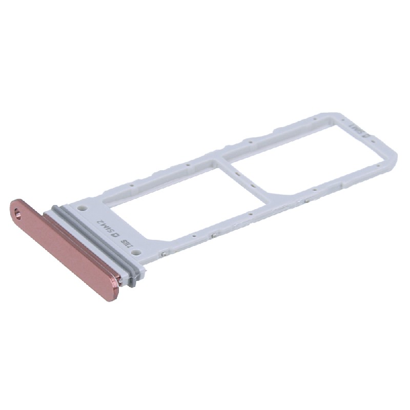 SIM-kortin pidike Samsung N970F Note 10 vaaleanpunainen (Aura Pink) ORG