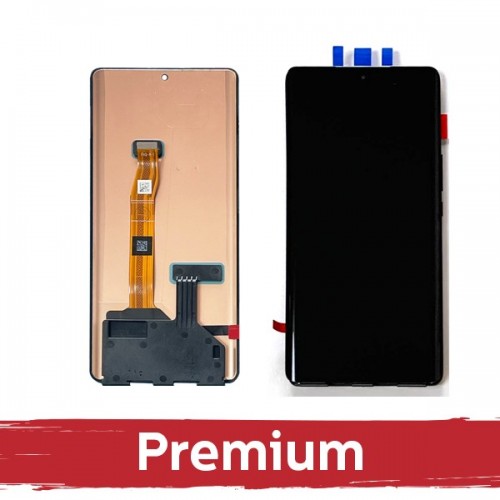 LCD Display Compatible With Huawei Honor Magic5 Lite / Honor X9a Black OEM
