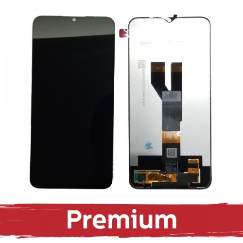 LCD-näyttö Realme C11 / C21 / C20 (4G) musta OEM