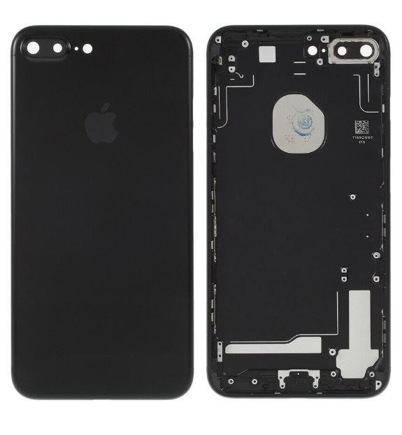 Akun kansi iPhone 7 Plus musta täysi flex-kaapelilla alkuperäinen (käytetty Grade C)