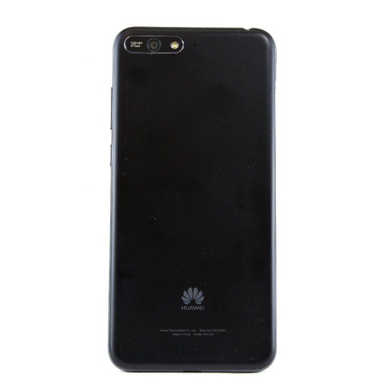 Takakansi Huawei Y6 2018 musta alkuperäinen (service pack)