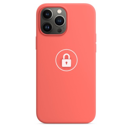Phone Case "Silicone Case v2" for iPhone 13 Pro Max / Pink Pomelo / in package