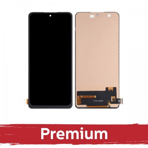 LCD Näyttö yhteensopiva Xiaomi Redmi Note 11 Pro (4G) / Note 11 Pro (5G) / Poco X4 Pro 5G musta OEM