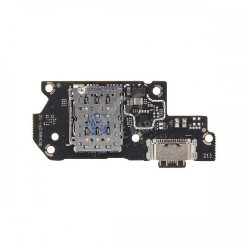 Charging Port Compatible With Xiaomi Redmi Note 12 Pro+ 5G with Flex / Plata OEM