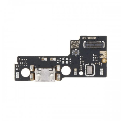 Charging Port Compatible With Xiaomi Redmi 12C with Flex / Plata OEM