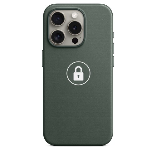 Phone Case "FineWoven" for iPhone 15 Pro / Evergreen / in package