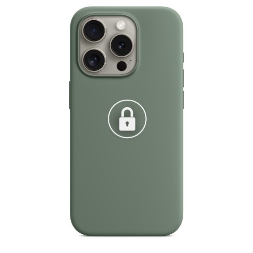 Phone Case "Silicone Case v2" for iPhone 15 Pro / Cypress / in package